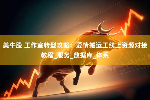 美牛股 工作室转型攻略：爱情搬运工线上资源对接教程_服务_数据库_体系