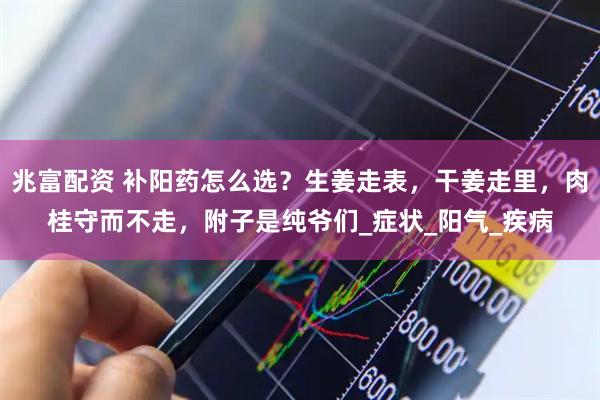 兆富配资 补阳药怎么选？生姜走表，干姜走里，肉桂守而不走，附子是纯爷们_症状_阳气_疾病