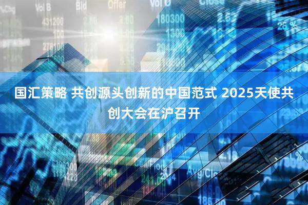 国汇策略 共创源头创新的中国范式 2025天使共创大会在沪召开